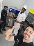 Máquina de lavar industria alimentar queijo e enchidos