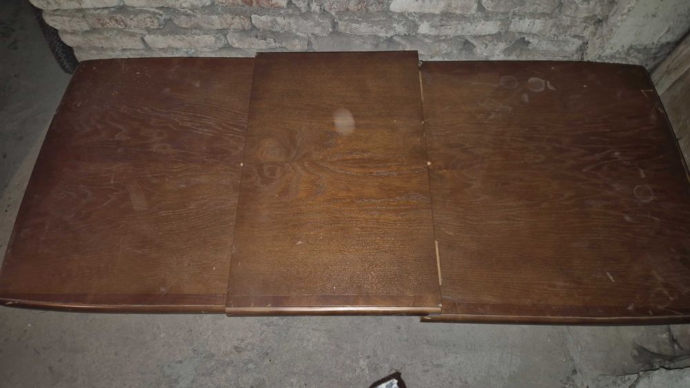 Ława drewniana, stolik rozkładany