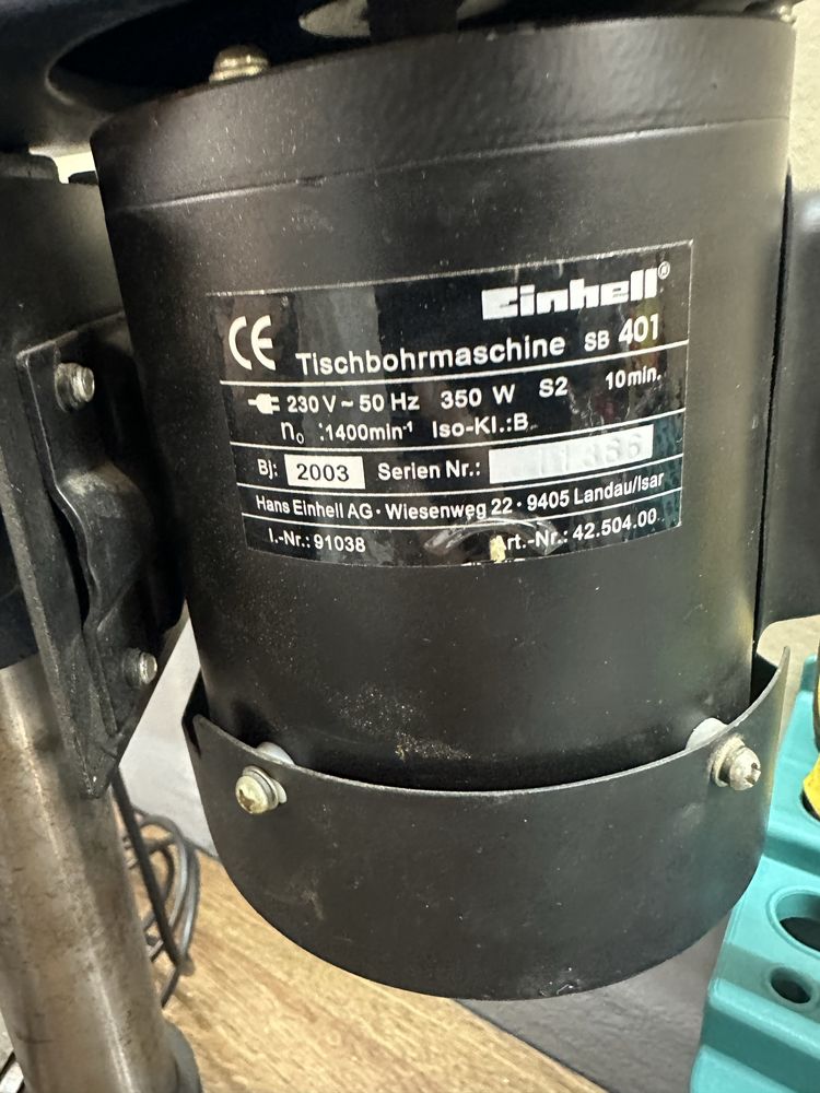 Сверлильний станок Einhell sb401