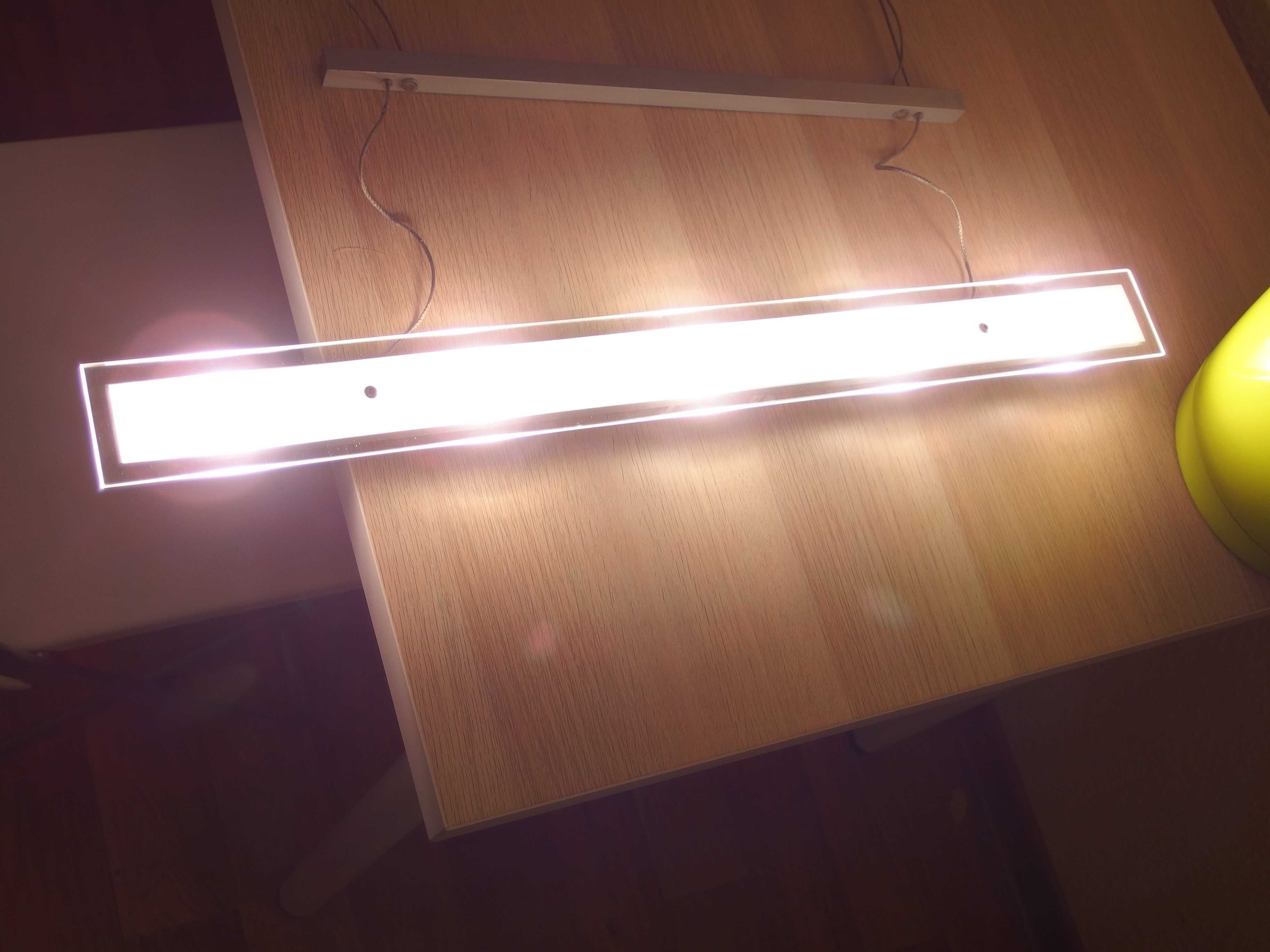 Paul Neuhaus LED kuchenna lampa wisząca nad stół jadalnia aluminium