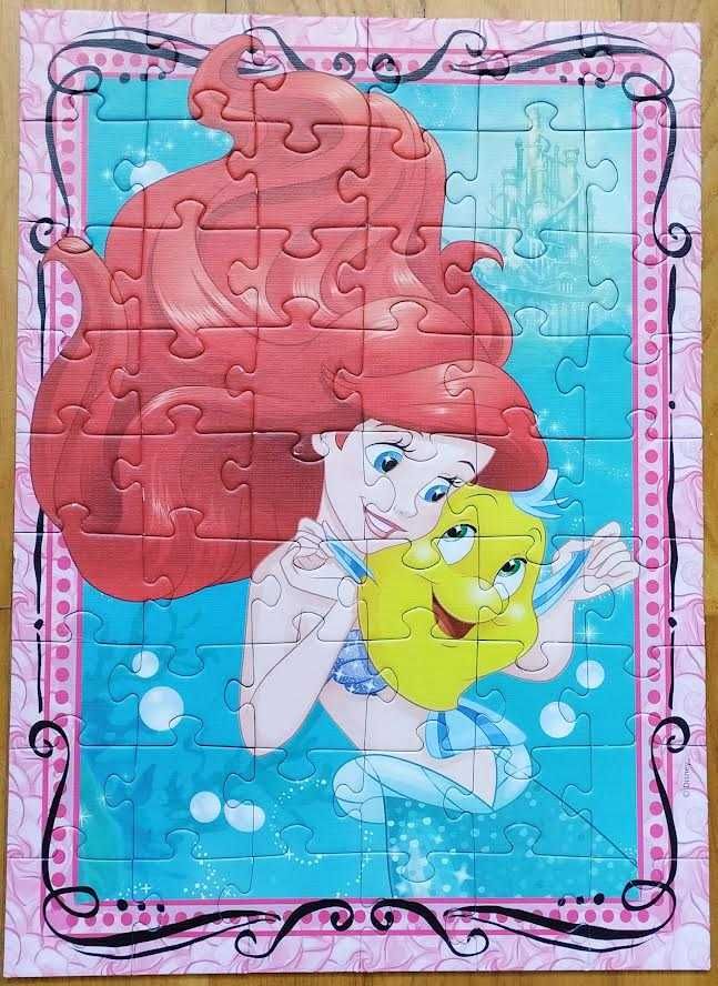 Puzzle 4w1 Księżniczki Disneya - Trefl