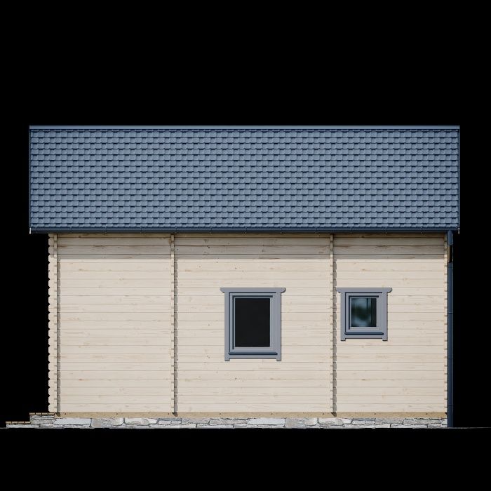 Drewniany Domek Letniskowy JAN II ZABUDOWANY 65 M2