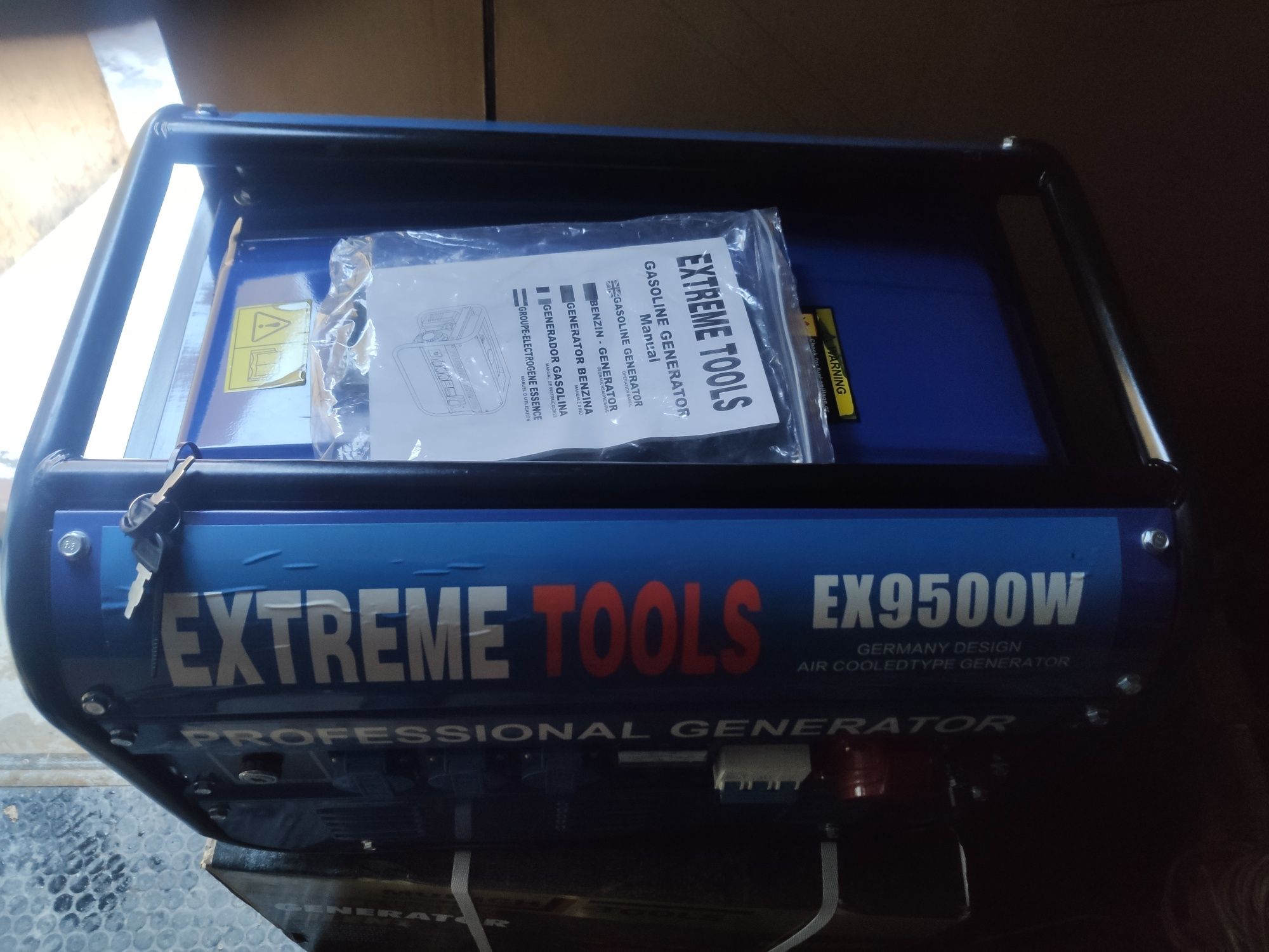 Генератор 3.5 кw Extreme tools EX9500W