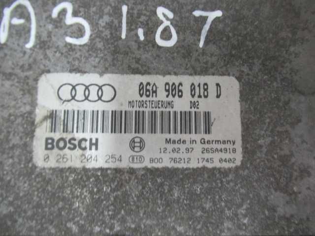 , AUDI A3 8L zestaw startowy 1.8T komputer stacyjka