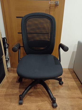 Krzesło biurowe czarne Ikea