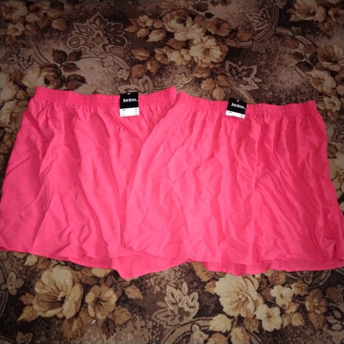 Dla bliźniaczek spódnica spódniczka lato koral 152/158/164 s/m/l nowe