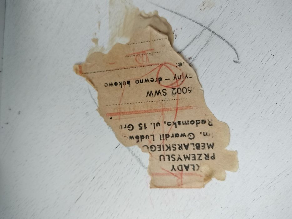 Krzesło gięte stół PRL Radomsko vintage komplet