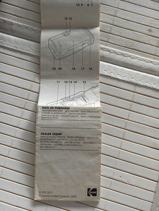 Aparat fotograficzny Kodak STAR AF z 1996r z futerałem