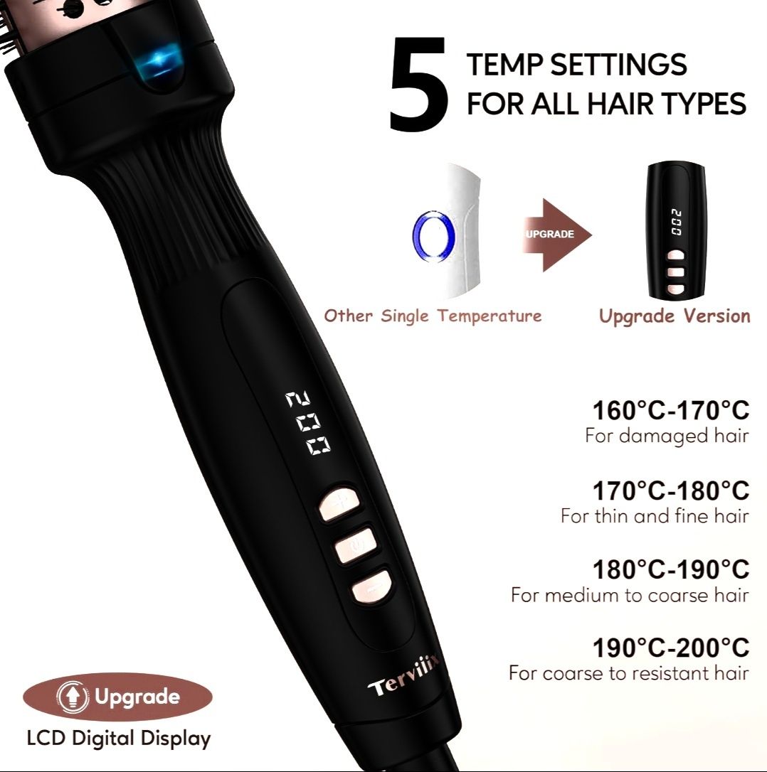 Szczotka termiczna Terviiix 32MM – loki,koki , fale, lokówka