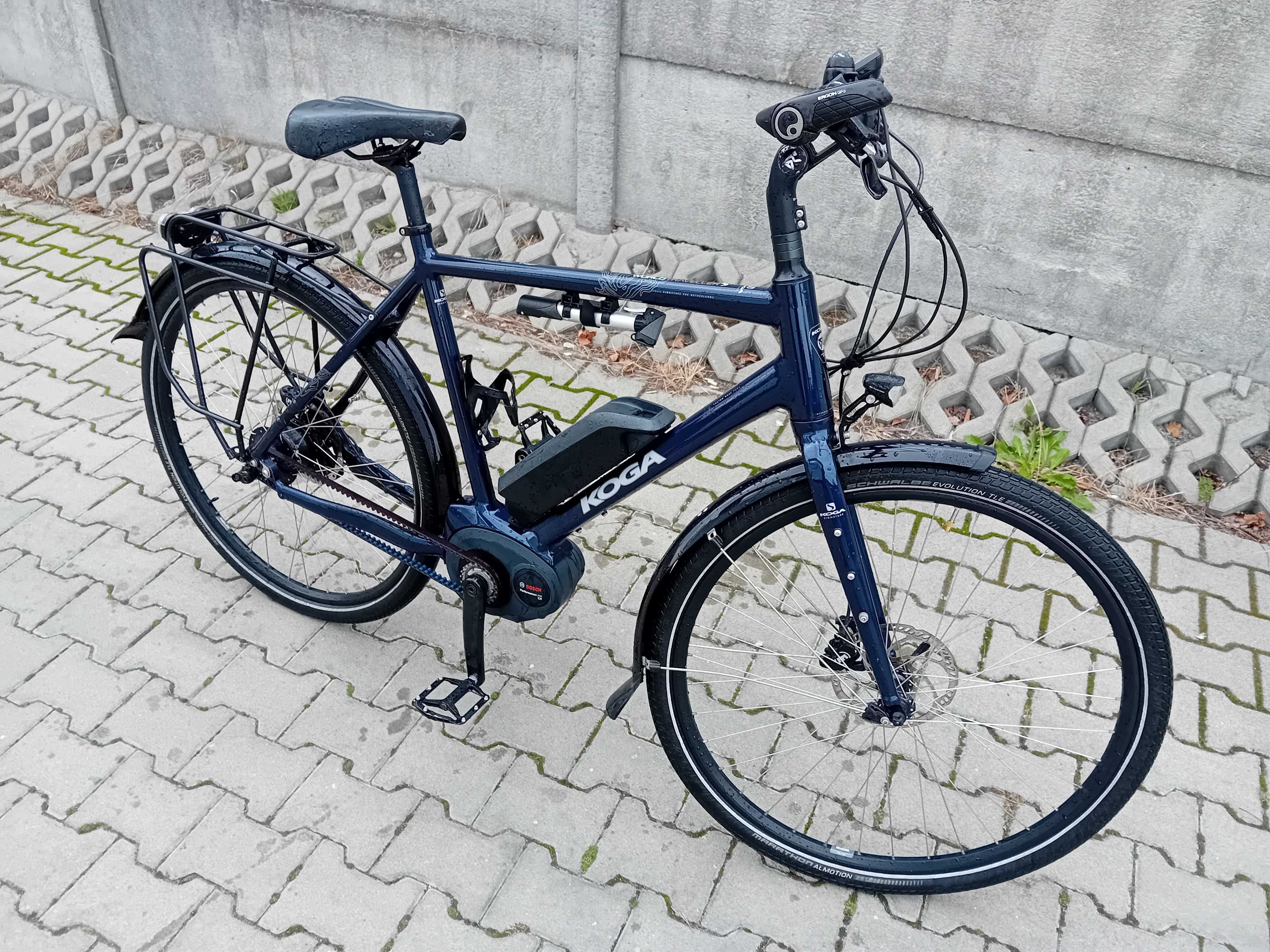 Jedyna Koga na Bosch performance  CX na pasku Gates 14 biegów Rohloff
