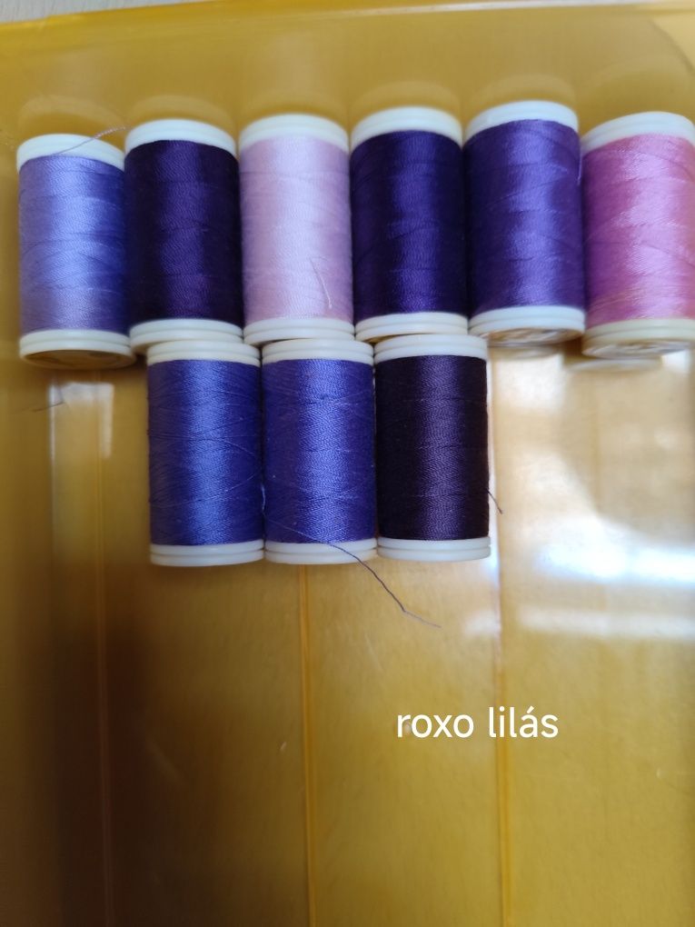 Retrosaria - Lote de Linhas de costura