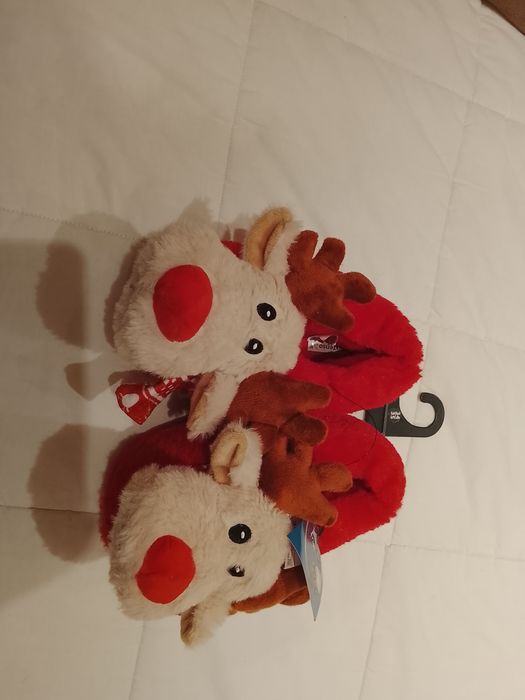 Vendo pantufas natalicias