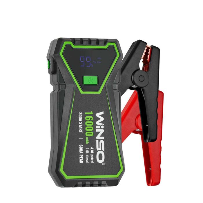 Бустер (пусковий пристрій) Winso Jump Starter  16000mAh (140300)