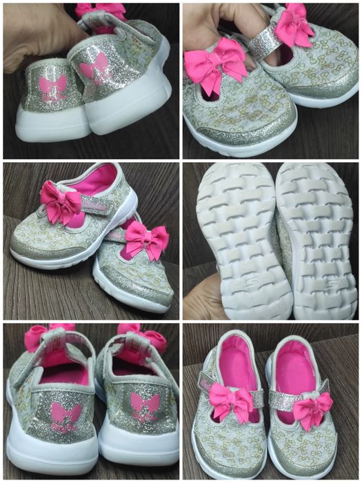 Детские макосины  красовки Skechers 24  14.5 см
