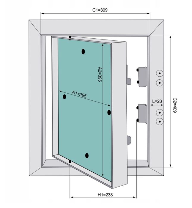 Drzwiczki rewizyjne 30/40