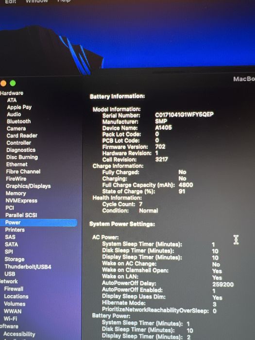 MacBook Air 13.3” 2017 - i5 / 8GB RAM / 1TB NVMe / Bateria nova