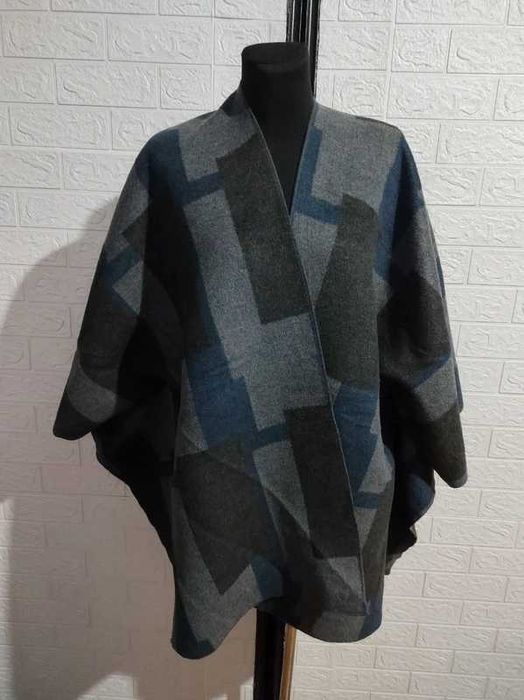 Ponczo sweter koc jesień zima cena 35 zł