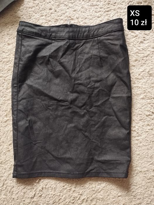 Spódnica ołówkowa imitacja skóry rozmiar XS