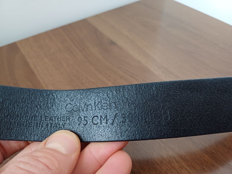 Ремень натур.кожа Calvin Klein оригинал made in Italy