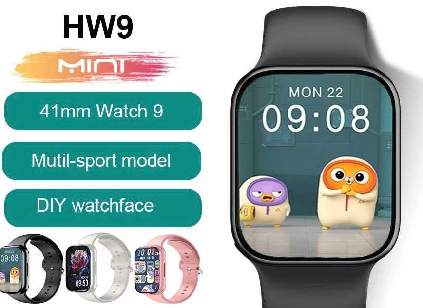 Новинка 2023! Smart watch HW 9 mini 41mm. Смарт часы