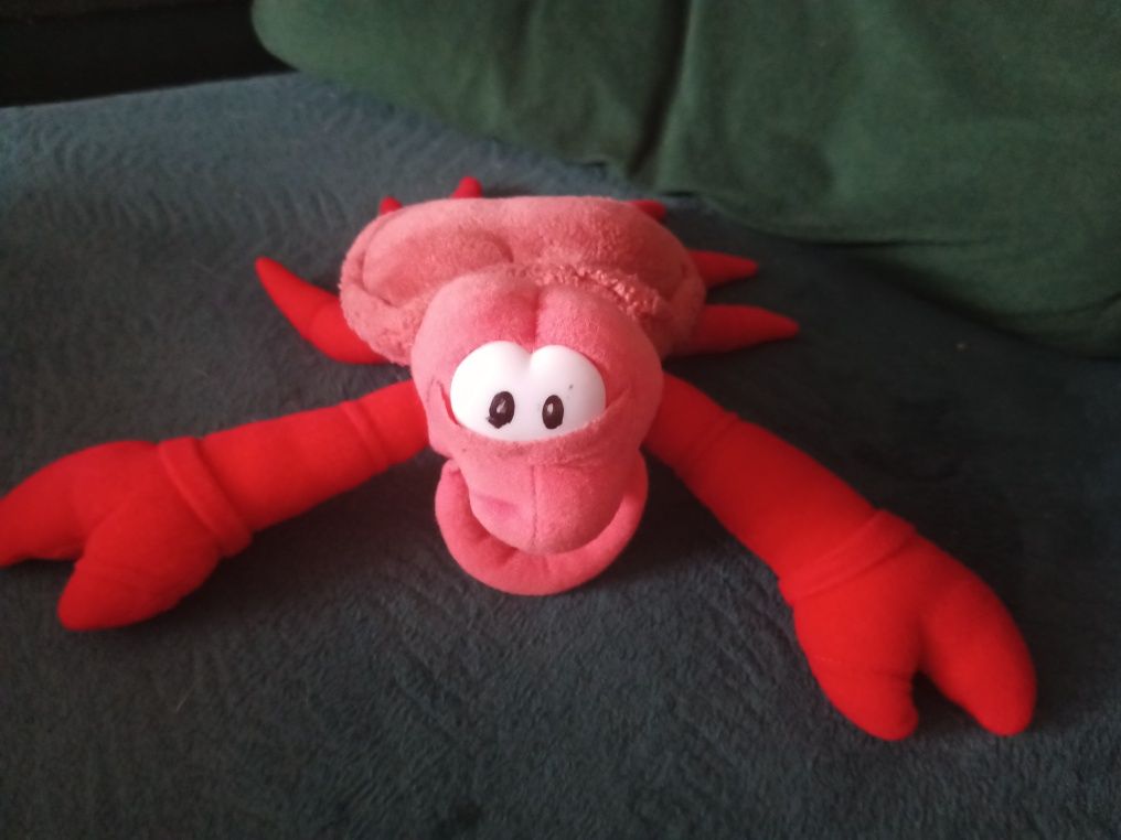 Disney  maskotka Rak Sebastian Syrenka Ariel