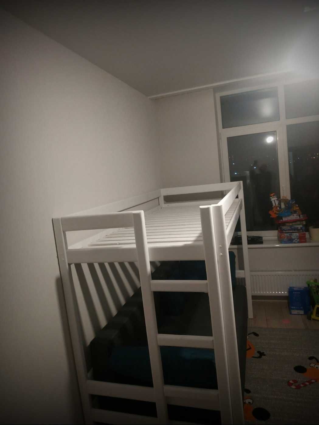 Ліжко дитяче чердак Лілія для дітей. Черный цвет. Детская кровать