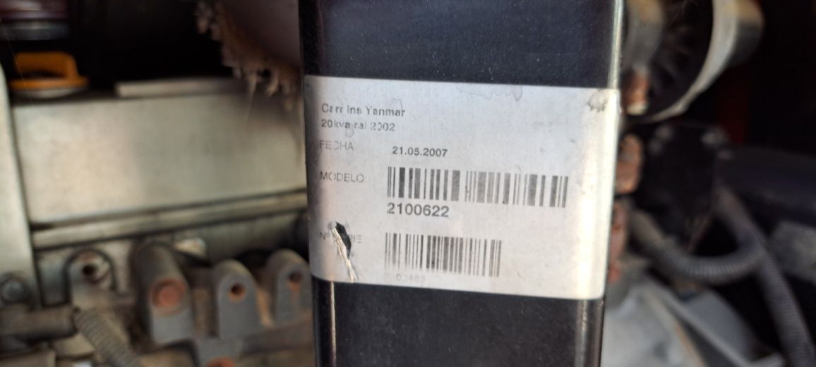 Gerador Himoinsa 20 kVA Motor Yanmar com Atrelado