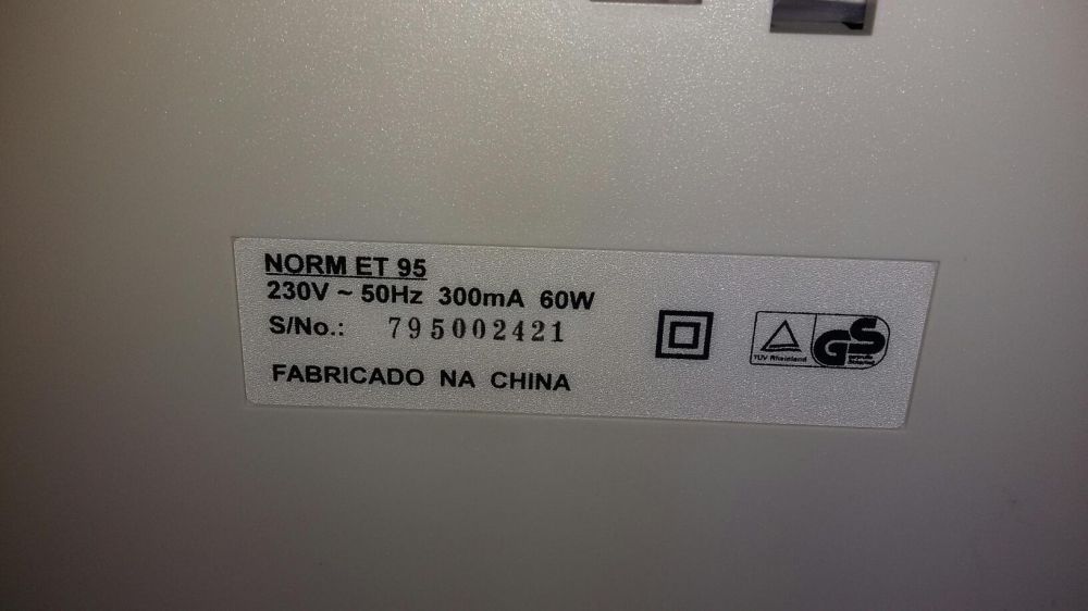 Maquina escrever Norm ET95