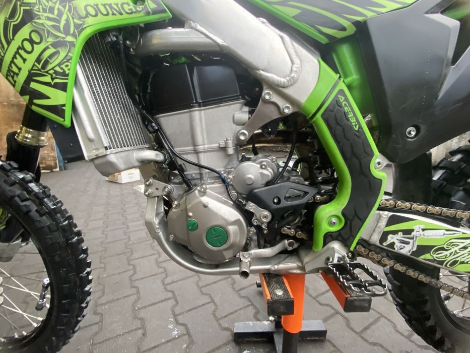 Kawasaki KX450 F 2022 62 mth od nowość sporo dodatków super stan