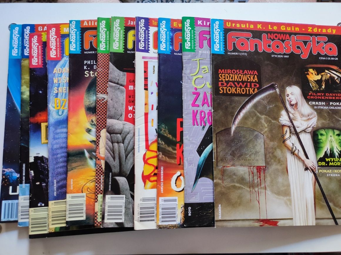 Magazyn Nowa Fantastyka numery od 1 - 11 rok 1997