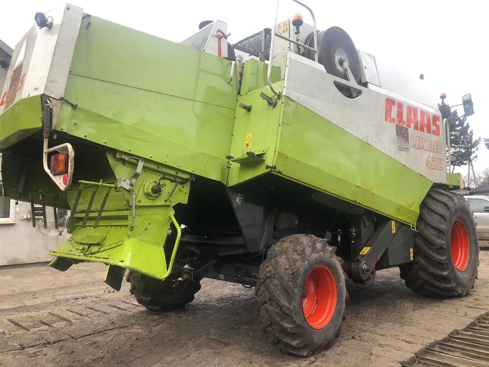 Claas Lexion 420 CEBIS + dwa hedery