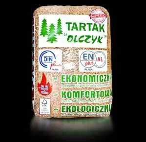 Pellet OLczyk 6 mm, opał, biopaliwo