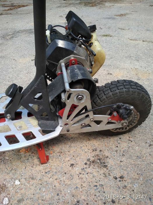 мотосамокат бензин