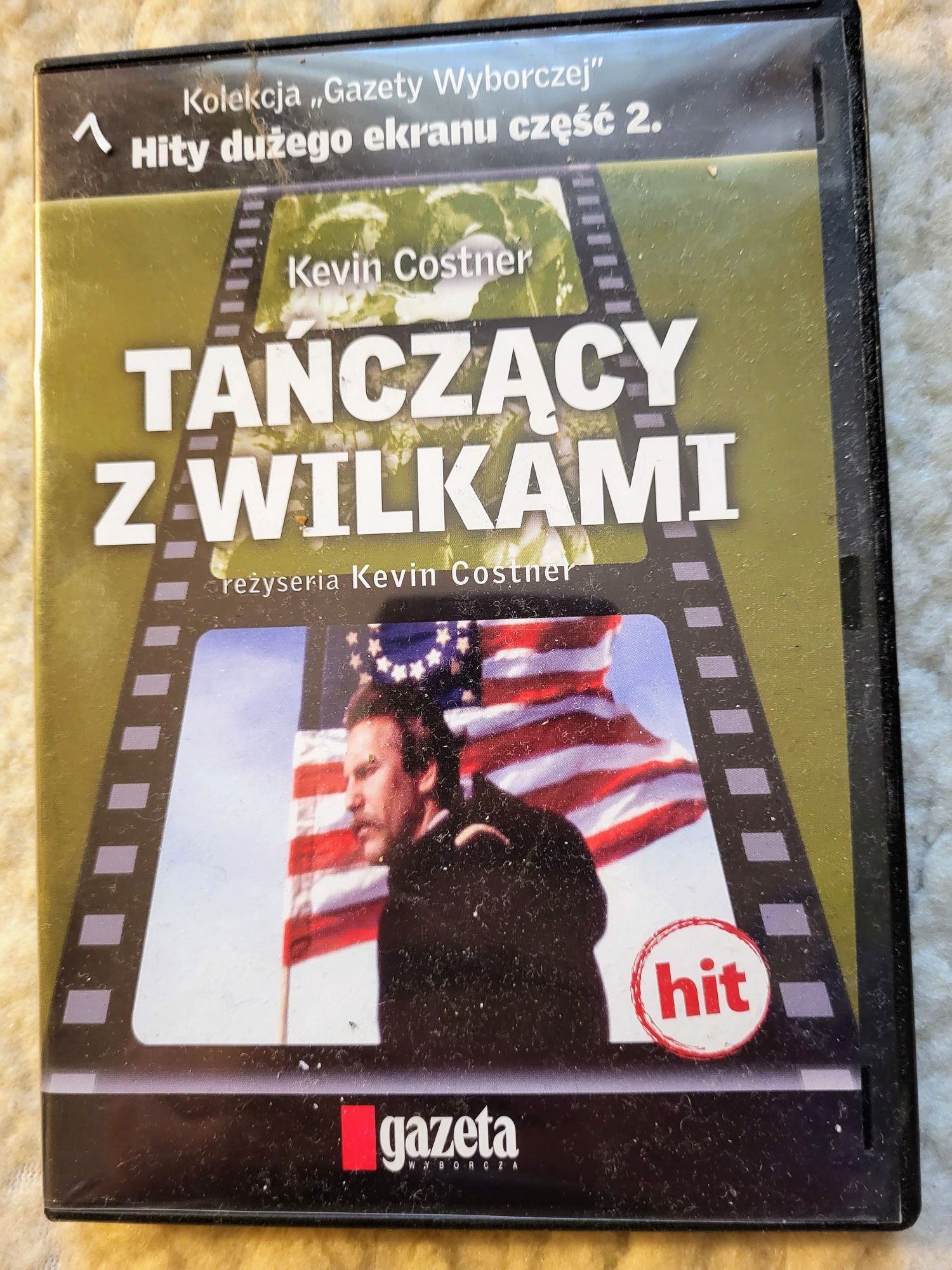 Tańczący z Wilkami.K.Costner.DVD zupełnie NOWE!!!