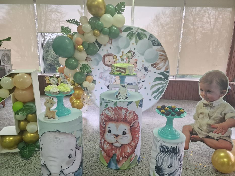 Decoração Safari para alugar