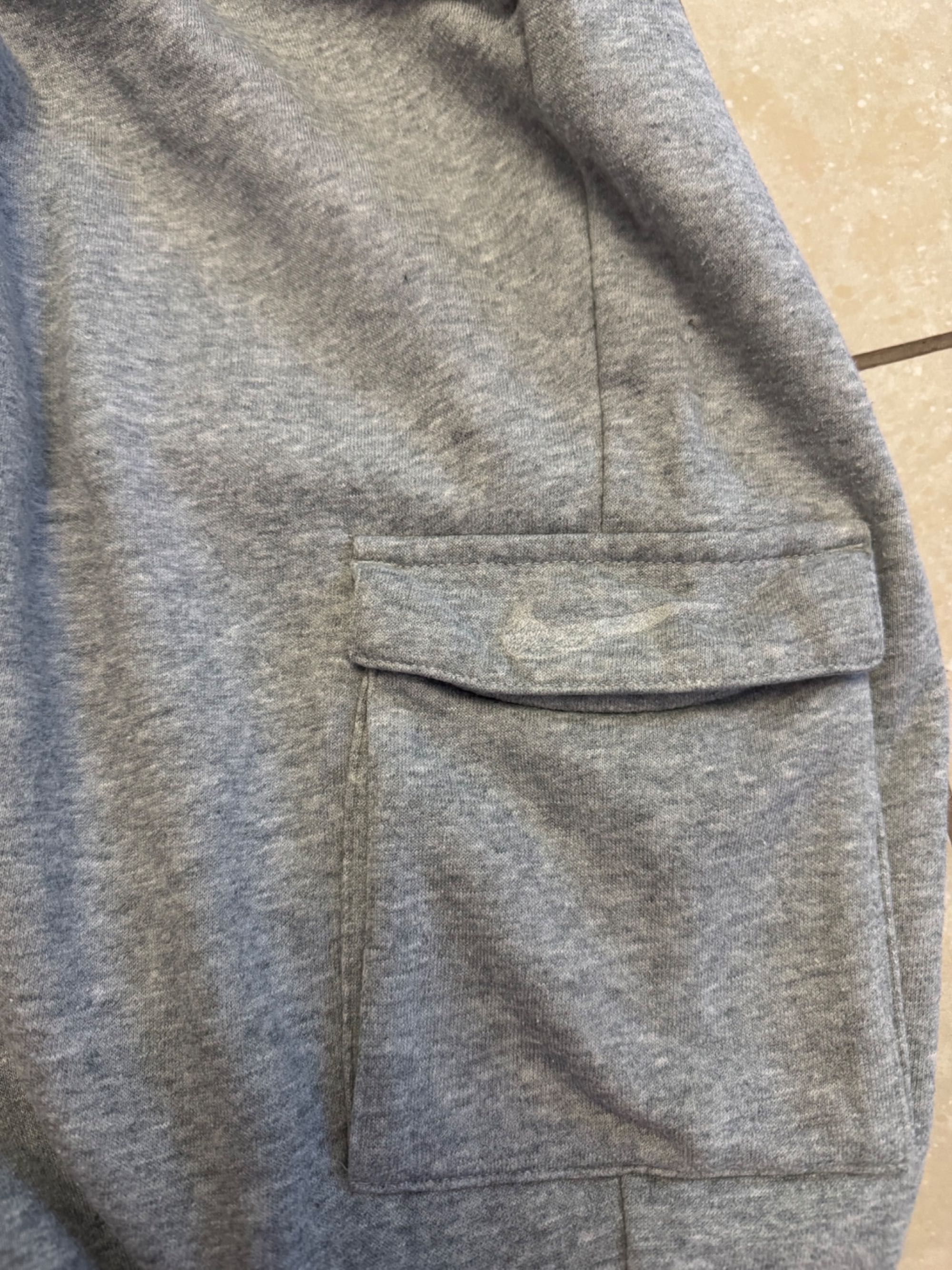 Nike bawełniane szerokie spodnie sportowe dresowe damskie , joggery L