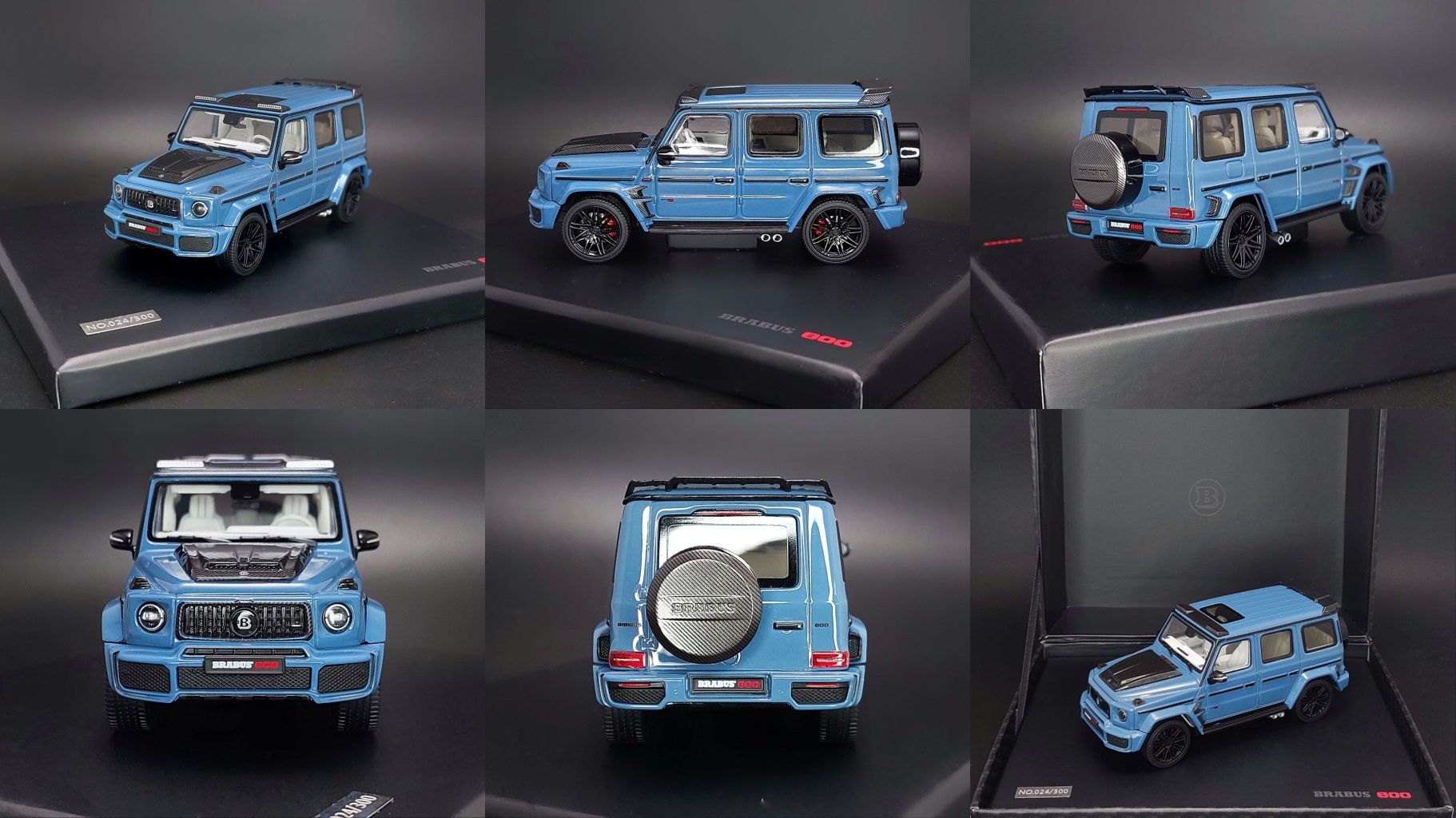 (Almost Real) 1:43 Mercedes Brabus G AMG Brabus  масштабна модель