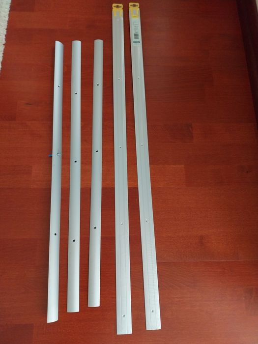 Listwy przypodłogowe aluminiowe 100 i 82 cm