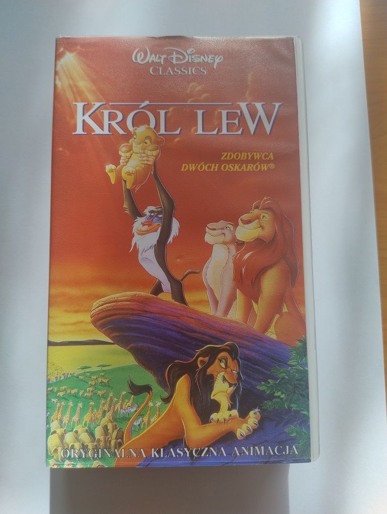 Król Lew Disneya VHS