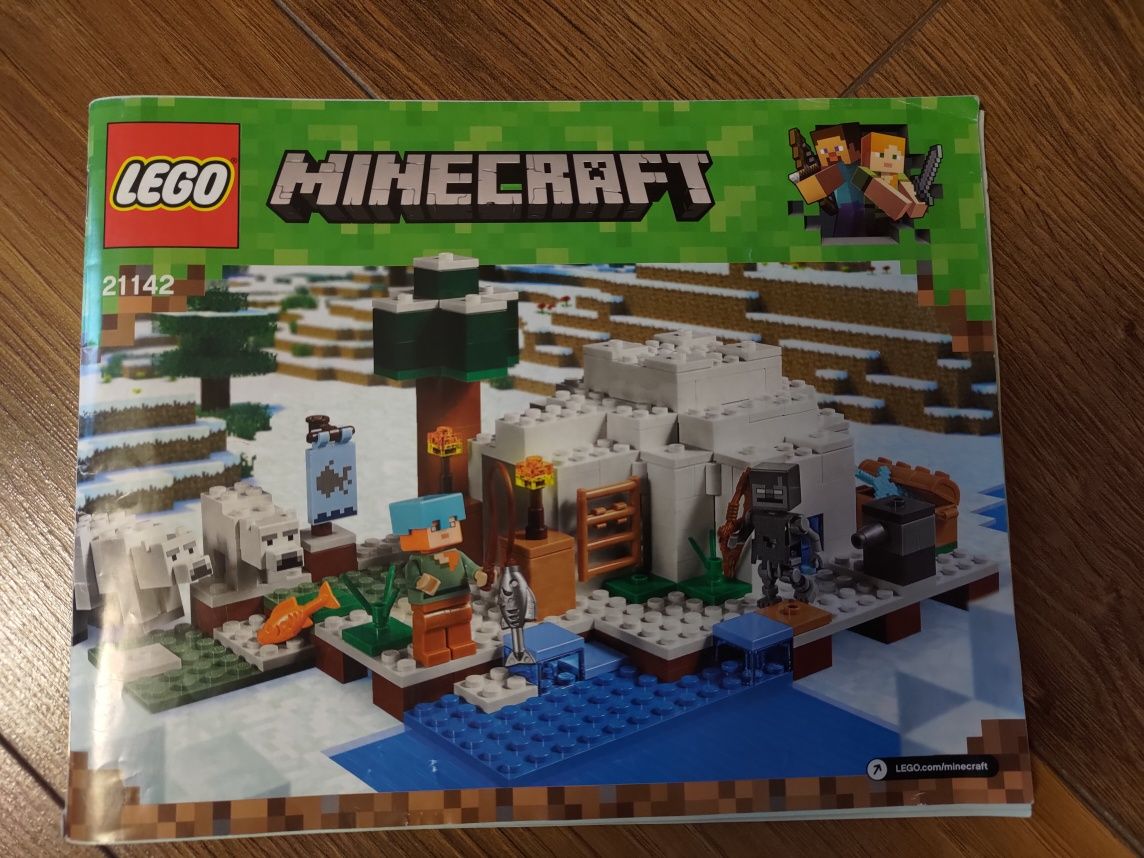 LEGO Minecraft iglo niedźwiedzia polarnego 21142