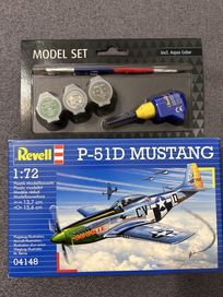 Model do sklejania Revell model set samolot Mustang