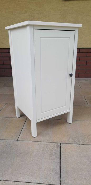 Szafka sosnowa drewniana nocna ludwik Ikea biała komoda ludwikowa