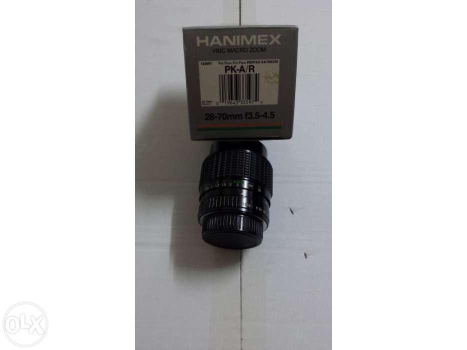 Objectiva Hanimex 28/70mm  para Pentax