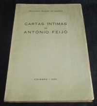 Livro Cartas Íntimas de António Feijó Francisco Teixeira de Queirós