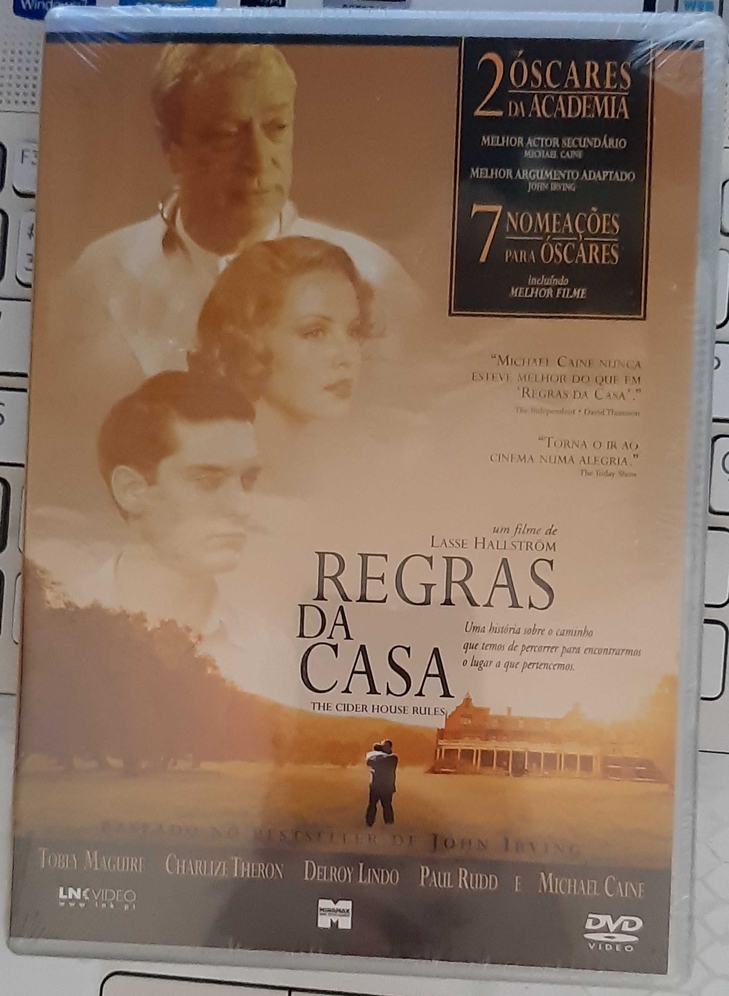 Filme em DVD: Regras da Casa (Lasse Hallström) - NOVO! SELADO!