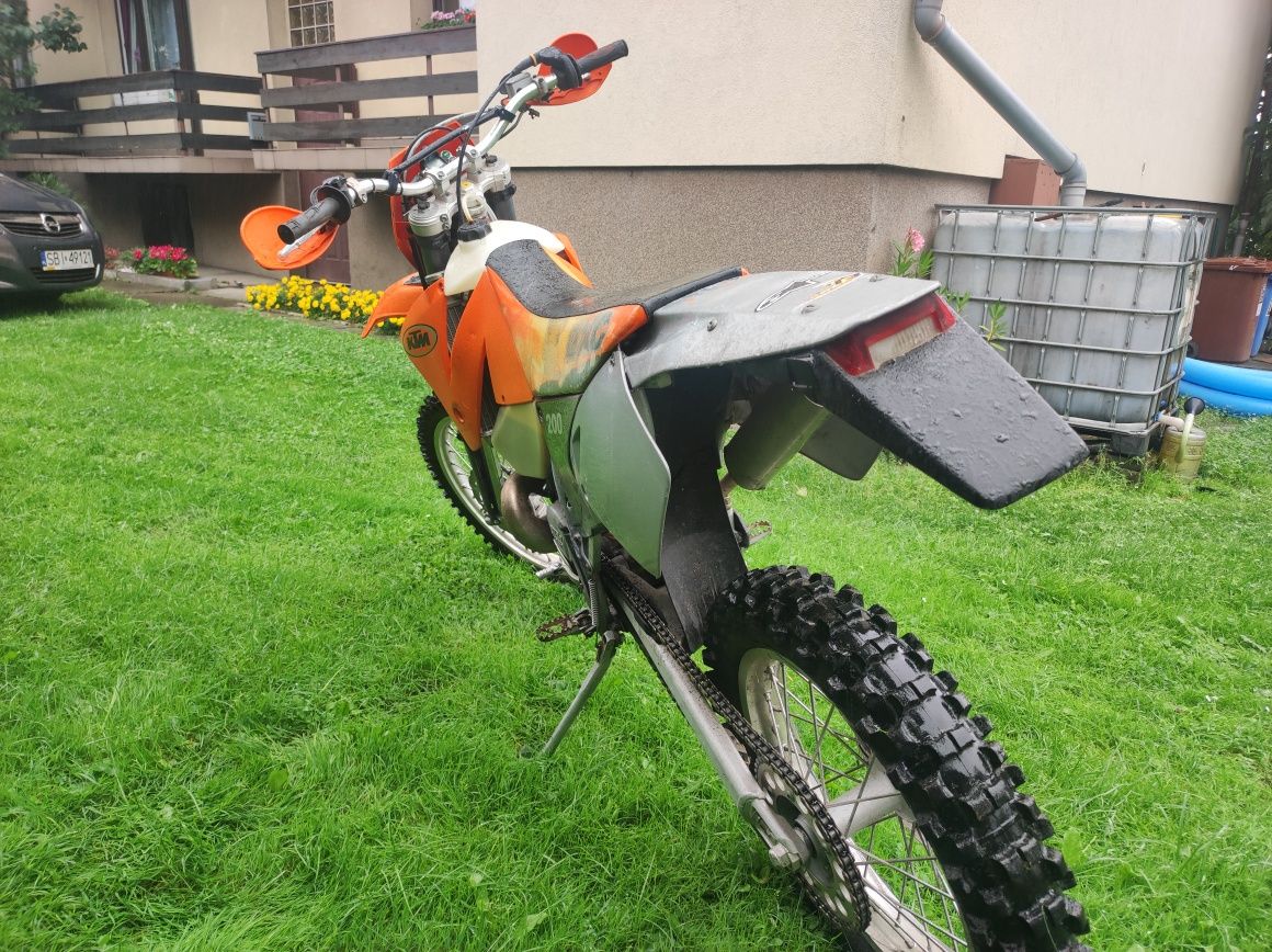 KTM 200 EXC nie 125