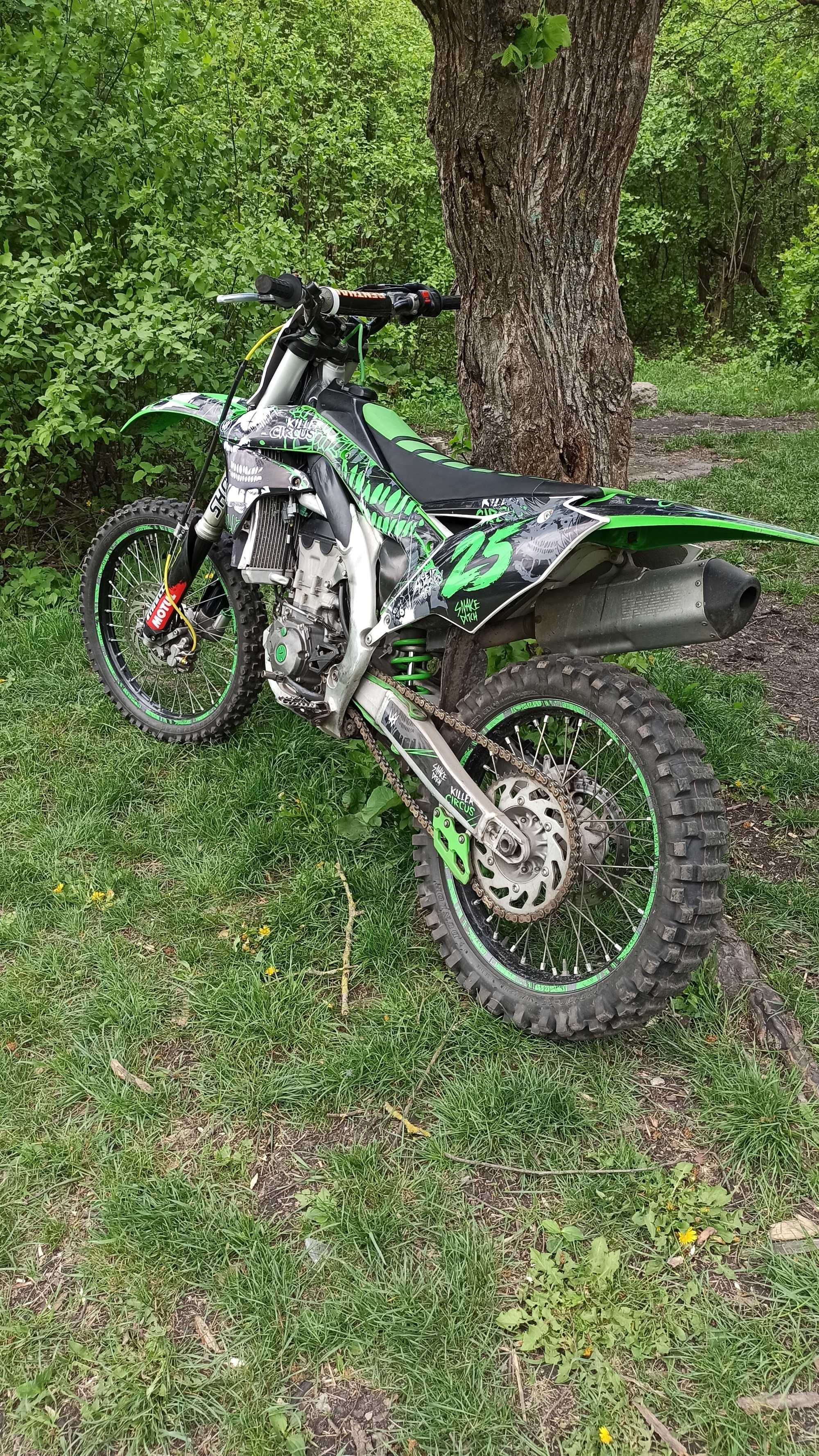 Kawasaki KX450F 2017 кросс эндуро