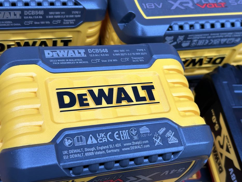 Акумулятори батарея Dewalt DCB 184 5ah, 548  flexvolt