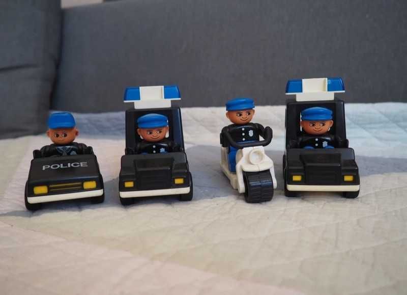 Vintage Lego Duplo posterunek policji policja 2672