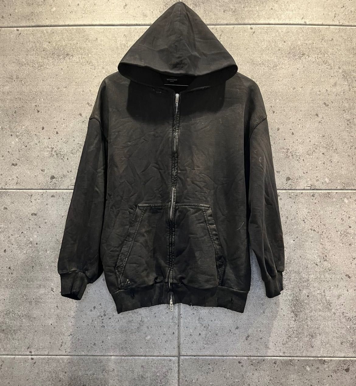 Balenciaga hoodie zip up S unisex